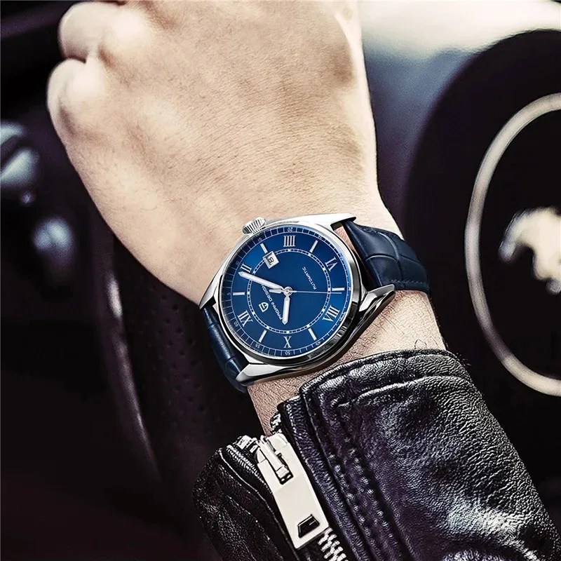 PAGANI TOP new design men's mechanical waterproof watches leather watch of wrist of luxury brand luxury business men relogio