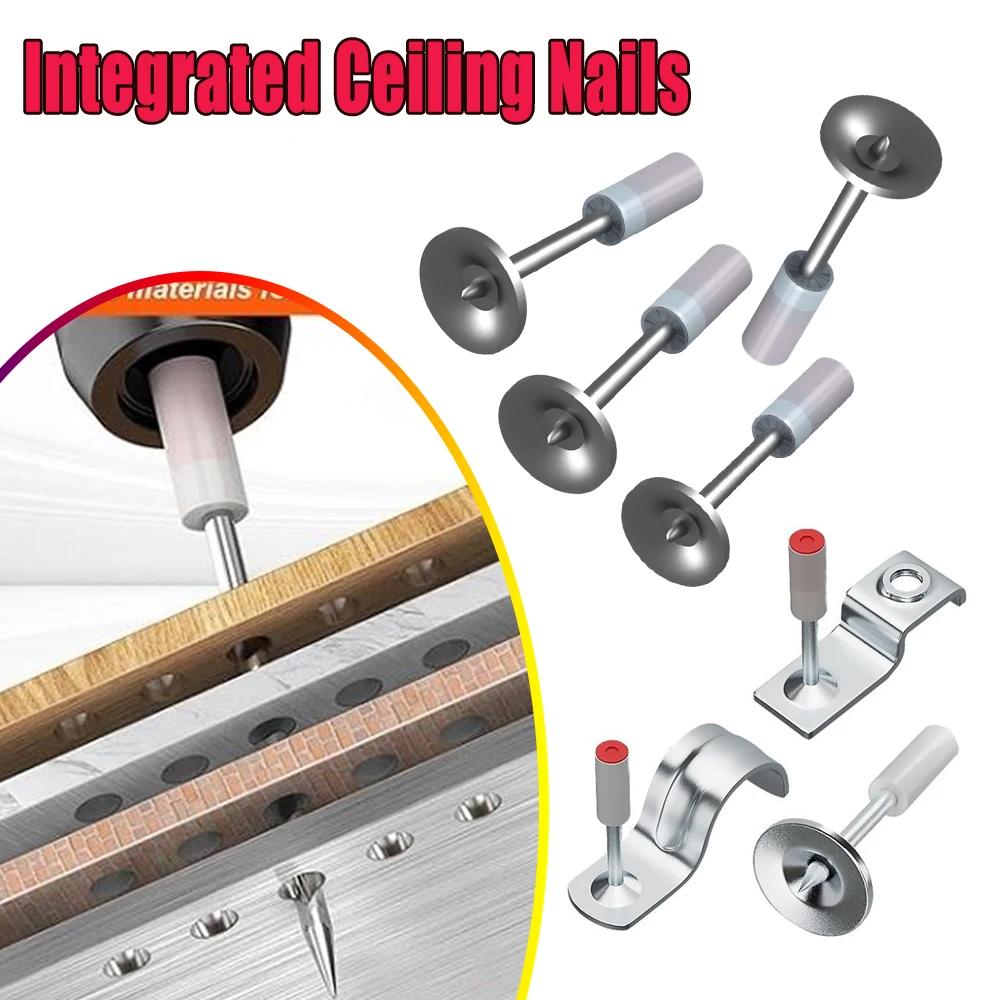 

Гвозди для монтажа кабельных каналов 25 мм, для установки на потолок, огнестойкие, для пневматического пистолета