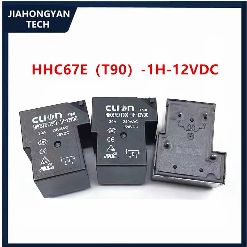 2pcs 5pcs original hhc67e (t90)-1h-12vdc hhc67e-1h-24vdc 4-poliges Relais