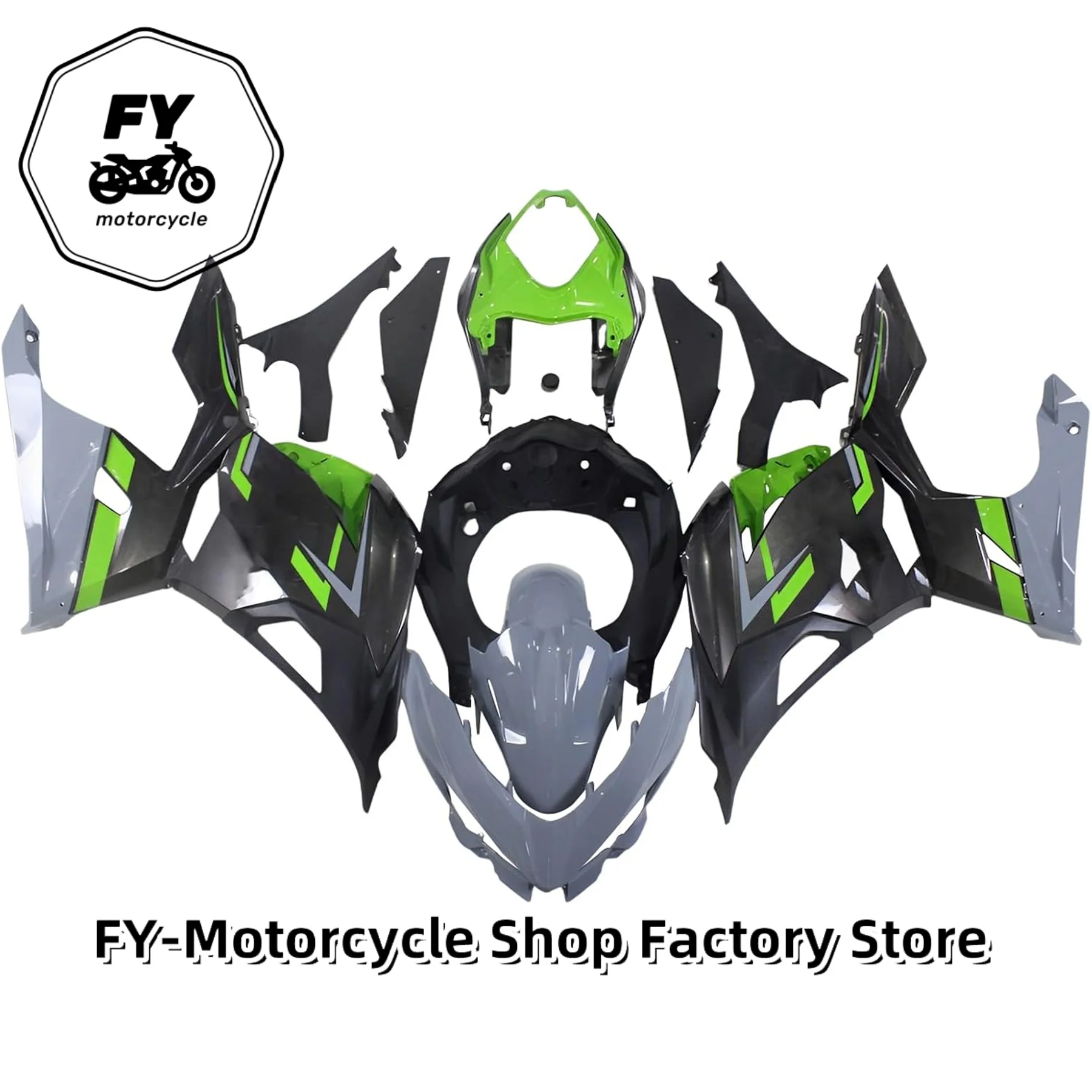 

for Kawasaki Ninja400 NINJA 400 2018 2019 2020 2021 2022 2023 motorcycle complete fairing ABS plastic body decoration kit
