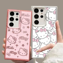 Etui Cute Hello Kitty Cover do Samsung Galaxy A55 A35 A54 A53 A34 A23 A24 A14 A15 A05 S25 S24 Ultra S23 S22 Plus S20 FE Funda