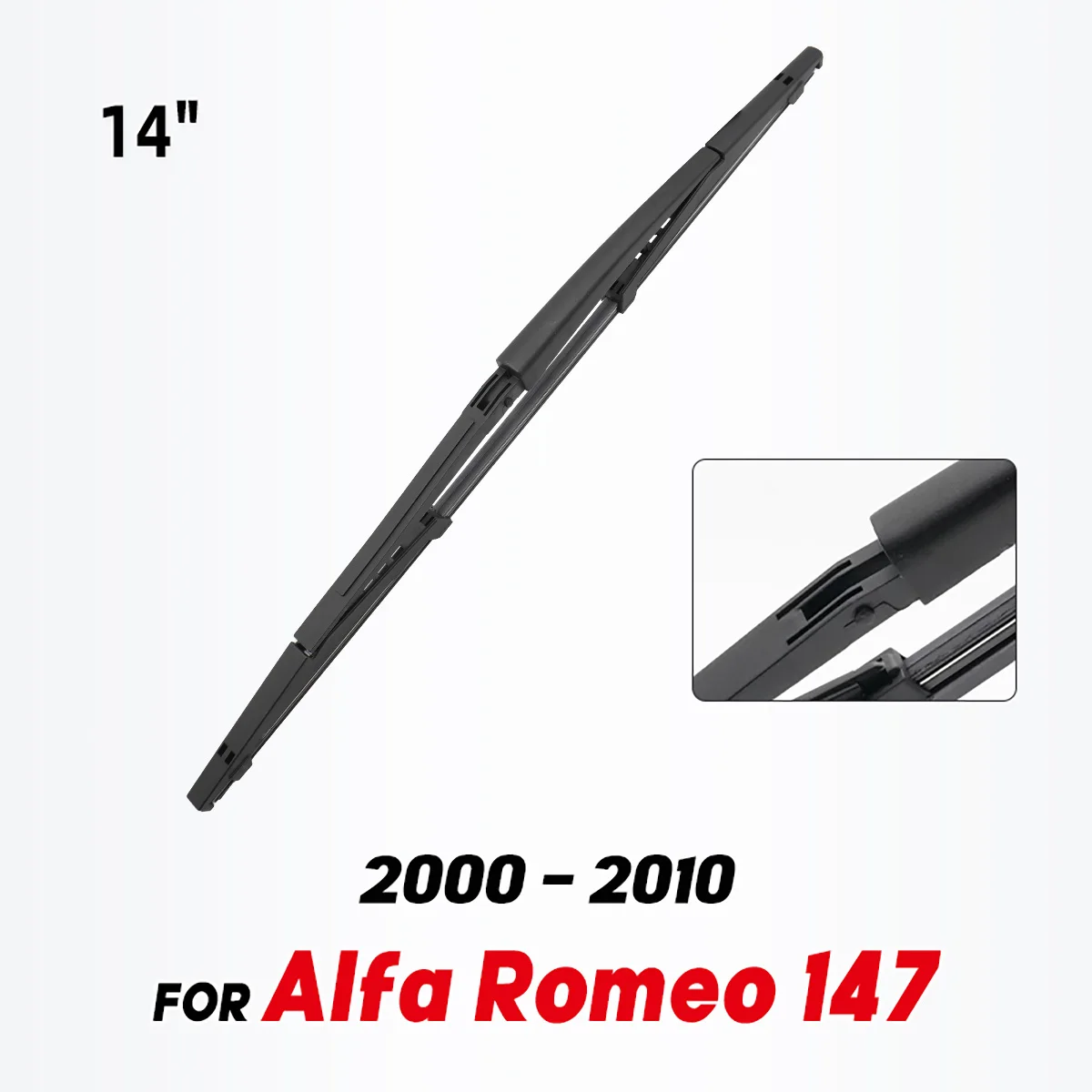 Scheibenwischer 14" Heckscheibenwischerblatt für Alfa Romeo 147 2000-2010 Windschutzscheibe Windschutzscheibe Heckscheibe