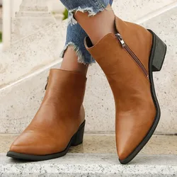 2023 New Autumn Ankle Boots Winter Genuine Leather Women Boots Black Chelsea Boots Cow Suede Women Shoes Real Leather