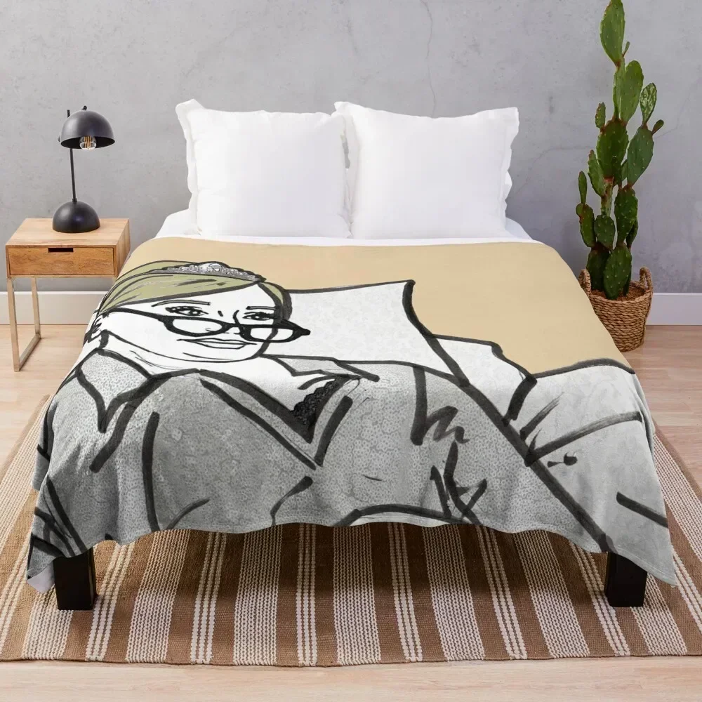 Lady Morgan Throw Blanket Air Conditioner Soft Blanket for Office Home