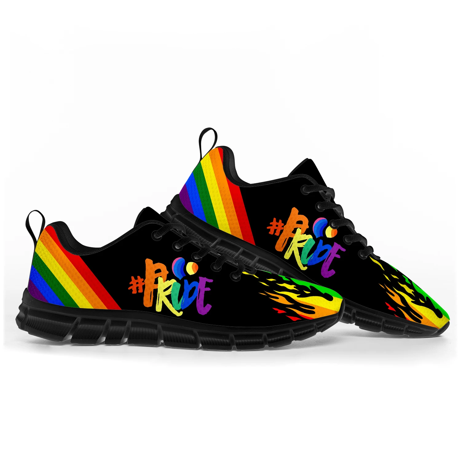 Gay Pride Love Sports Shoes Mens Womens Teenager Kids Children Customized Sneakers Casual Tailor-Made Shoe High Quality Couple