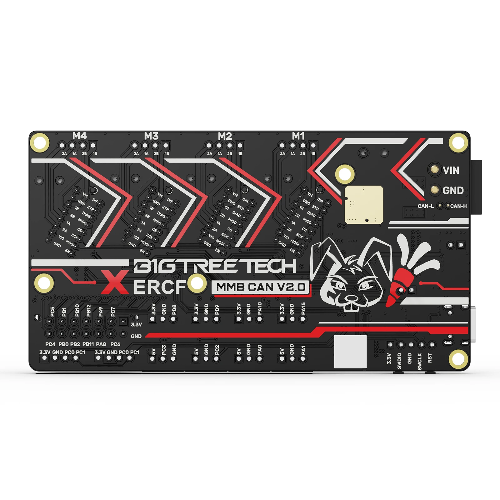 BIGTREETECH MMB CAN V2.0 Board Enraged Rabbit Carrot Feeder board Feeder board 3d Printer Parts for Voron 2.4 trident ERCF