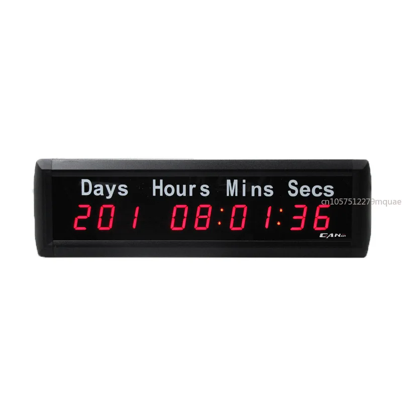 9-10 Digit Timer, Alarm Clock, College Entrance Examination Countdown Timer, Day, Minute and Second Display Large Screen