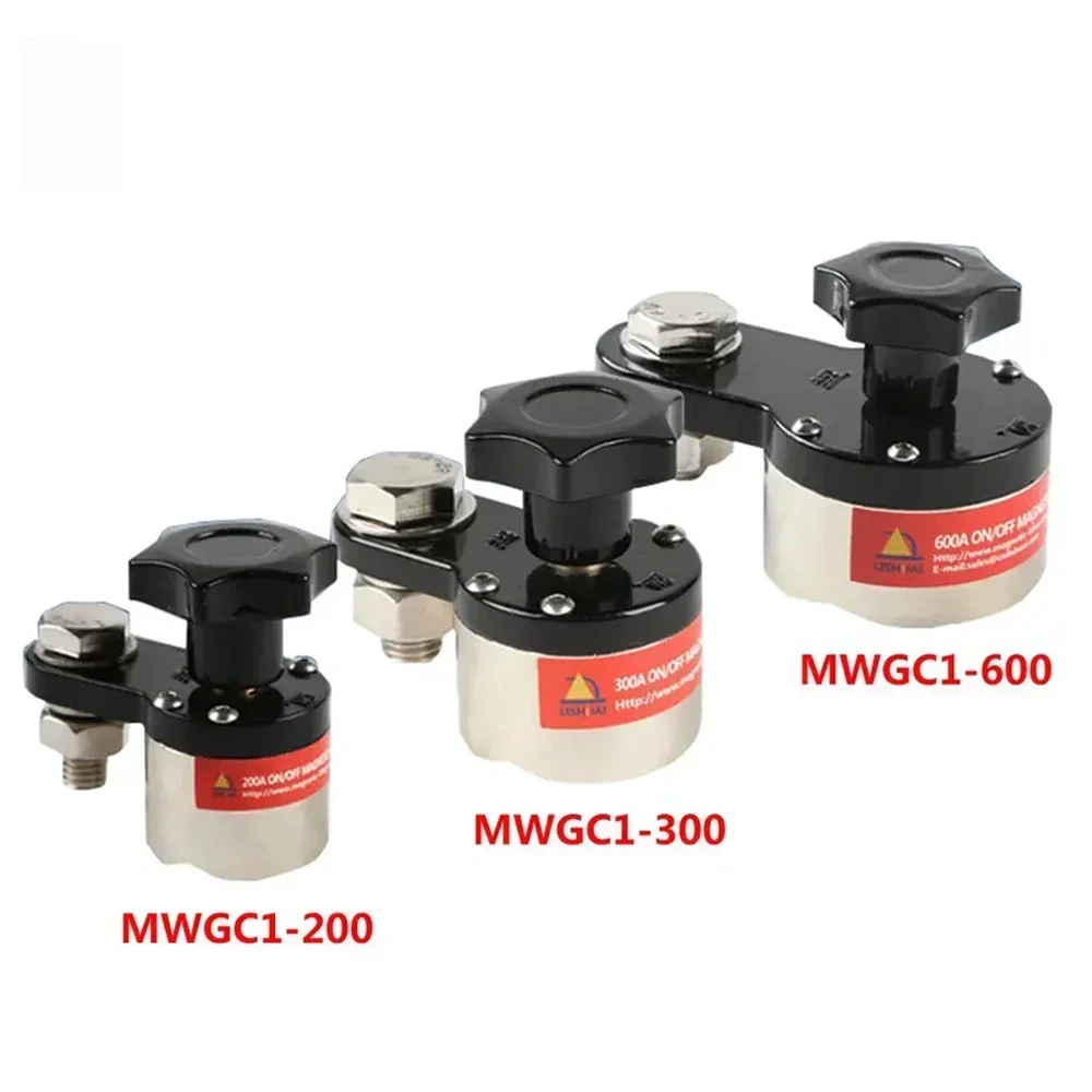 200A/300A/600A Strong Magnetic Large Suction Welding Head 70kg Magnetic Ground Clamp for Mig Welding