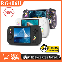 ANBERNIC RG406H Game Console RG 406H Retro Handheld Player Video Console 4 Inch Screen Android 13 Bluetooth WIFI 8G+128G PSP PS2