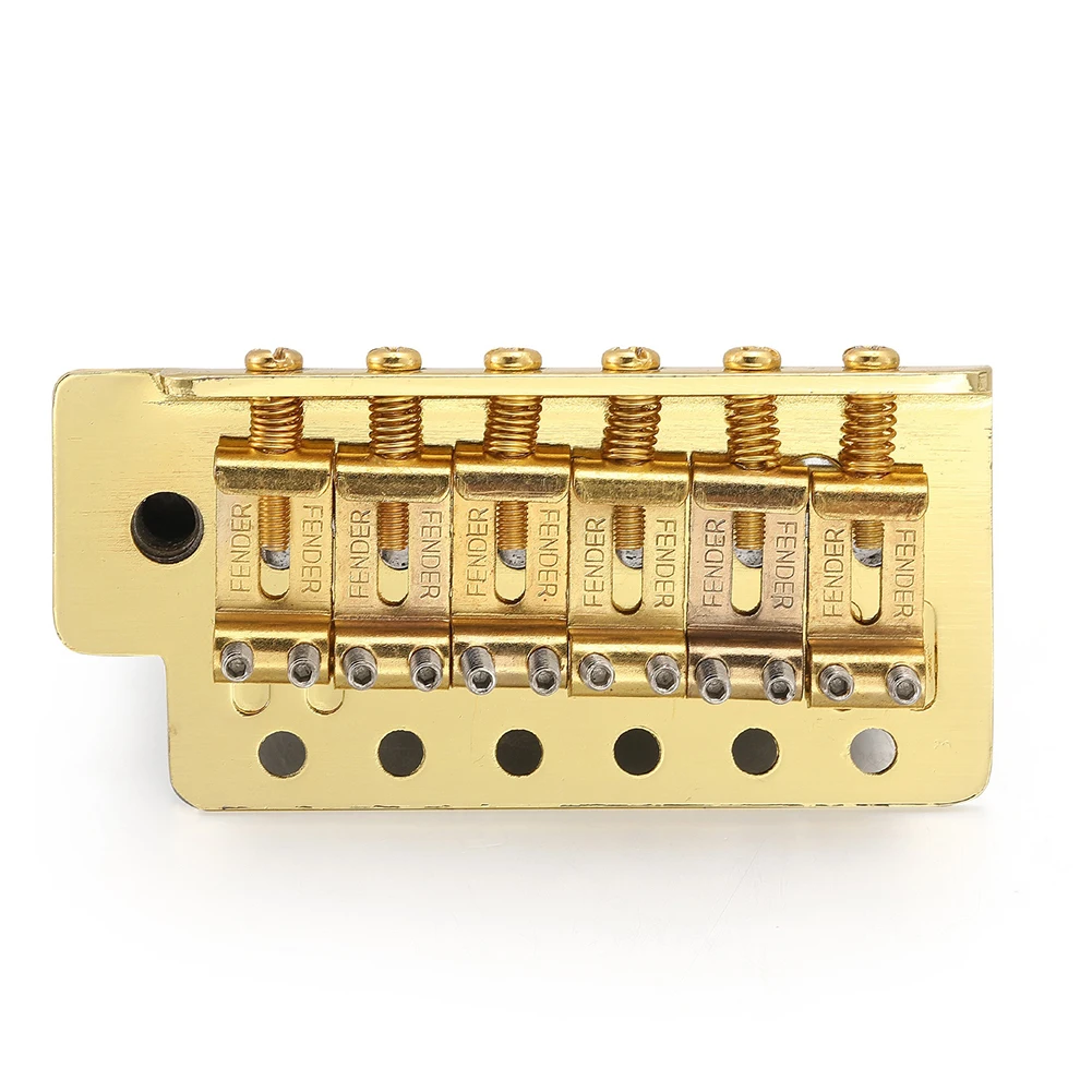 52.5MM Electric Guitar Hardtail Fixed Bridge Assembly Metal Fixed Electric Guitar Bridge For 6 String Guitar Parts