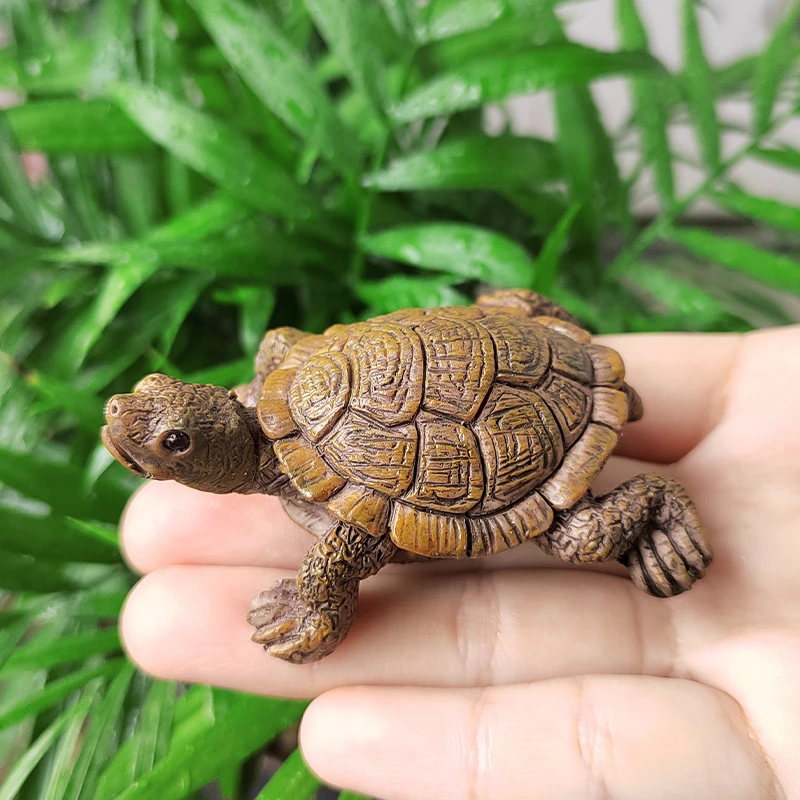 Charming Turtle Statue Mini Turtle Statue Mini Landscape Decoration Perfect For Aquarium Fairy Garden Home Decoration