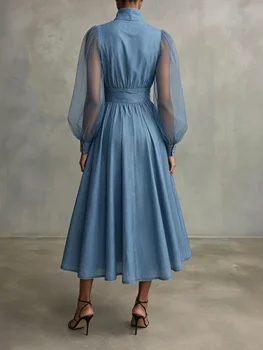 slim fit dress slacks Wight Maxi Dress