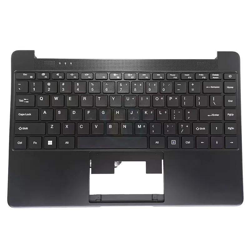 Palmrest Upper Case With US Layout Keyboard For Gateway GWTN141-2 GWTN141-3 -4 -5 -6 -10 Black/Blue Color