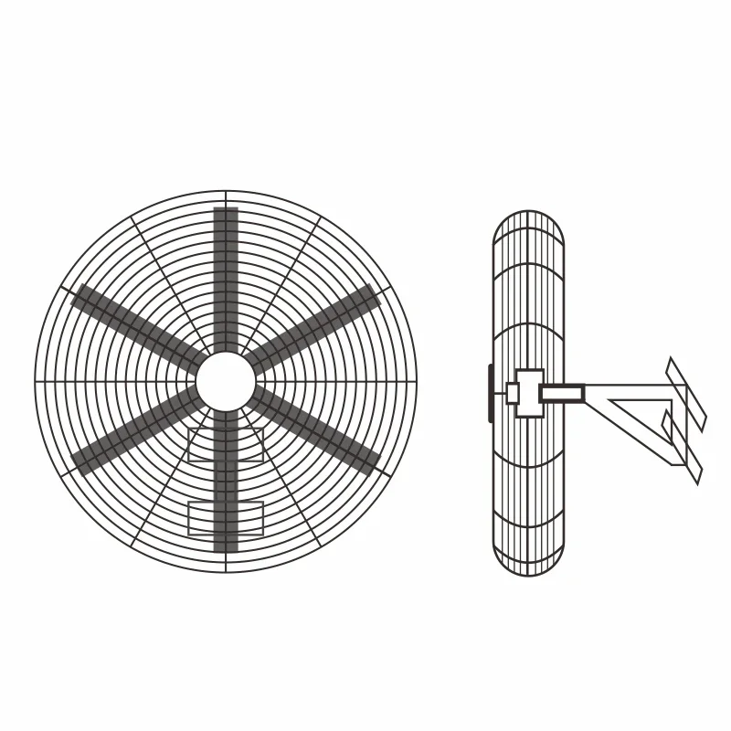 Ventilador solar de pared, ventilador de refrigeración montado en la pared, ventilador de escape industrial, pared de ventilación