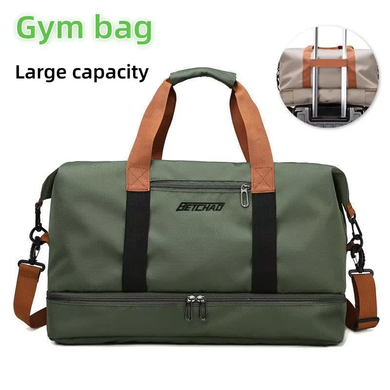 

Portable fitness bag, travel outdoor short-distance business trip luggage bag Li girls shoulder crossbody chest bag handbag