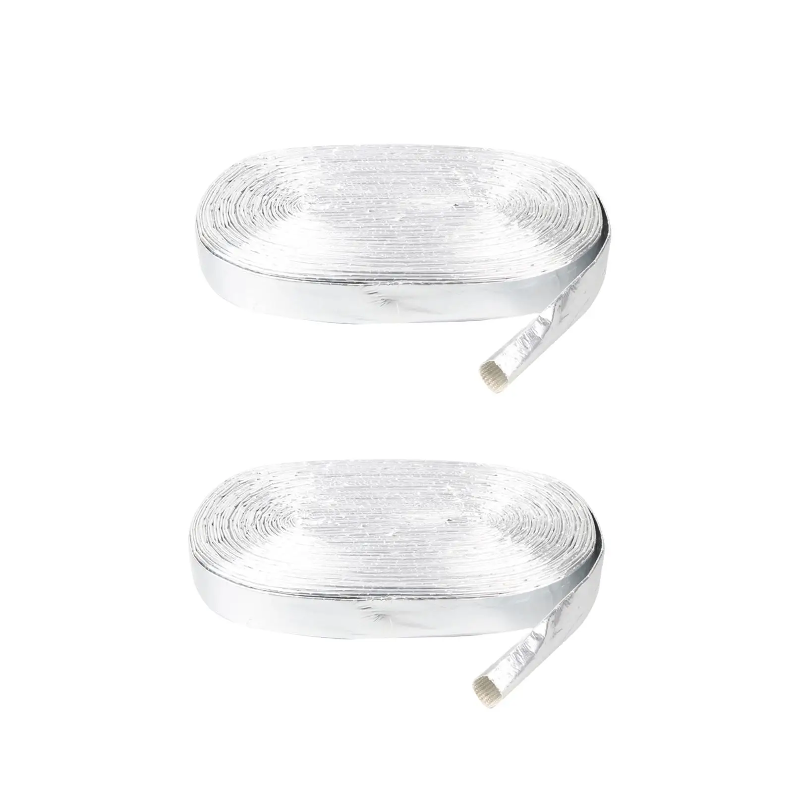 Picture 5: Automotive Wire Heat Shield Sleeve Wrap Fireproof Hose Roll for Car Motorcycle Brake and Fuel Lines