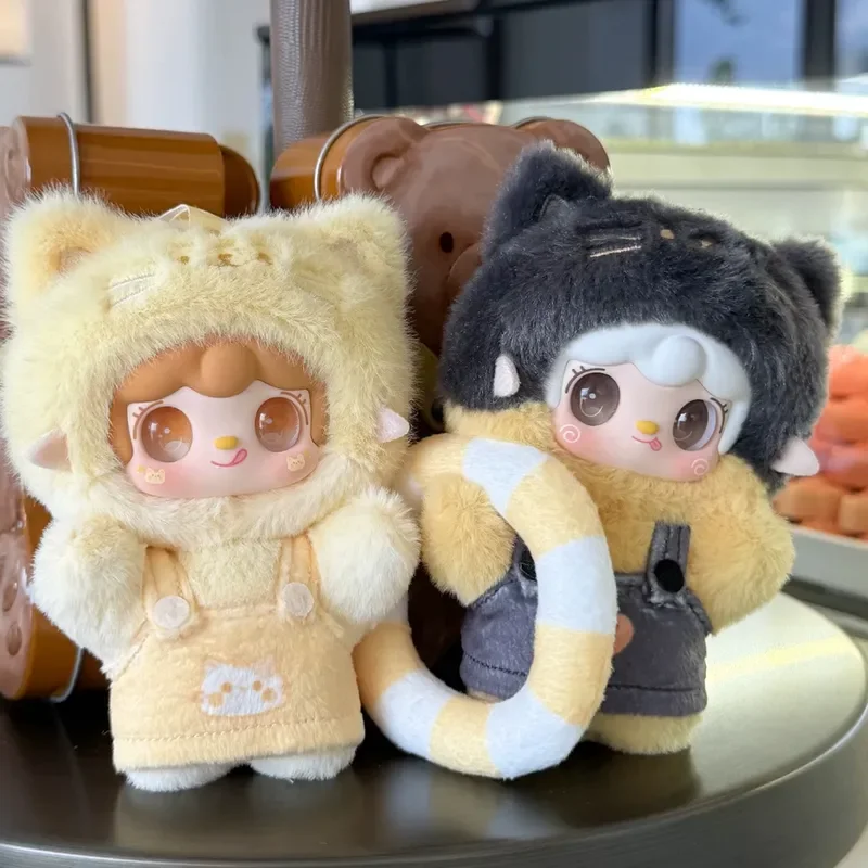 

Натуральная Yooki Oxygen Meow Meow, летняя вечеринка, слепая коробка, плюшевая декоративная подвеска, милая кукла, сумка для девочек, подарок на день рождения