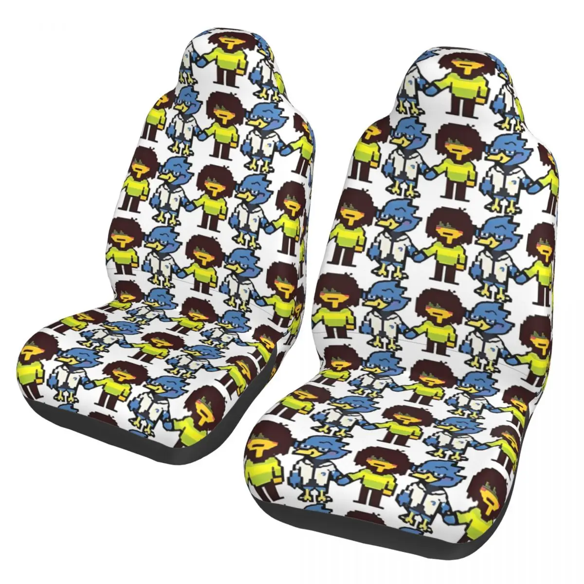 Deltarunes Berdly Kris Universal Car Seat Cover Protector Interior Accessories Travel Video Games Seat Covers Car Accessories