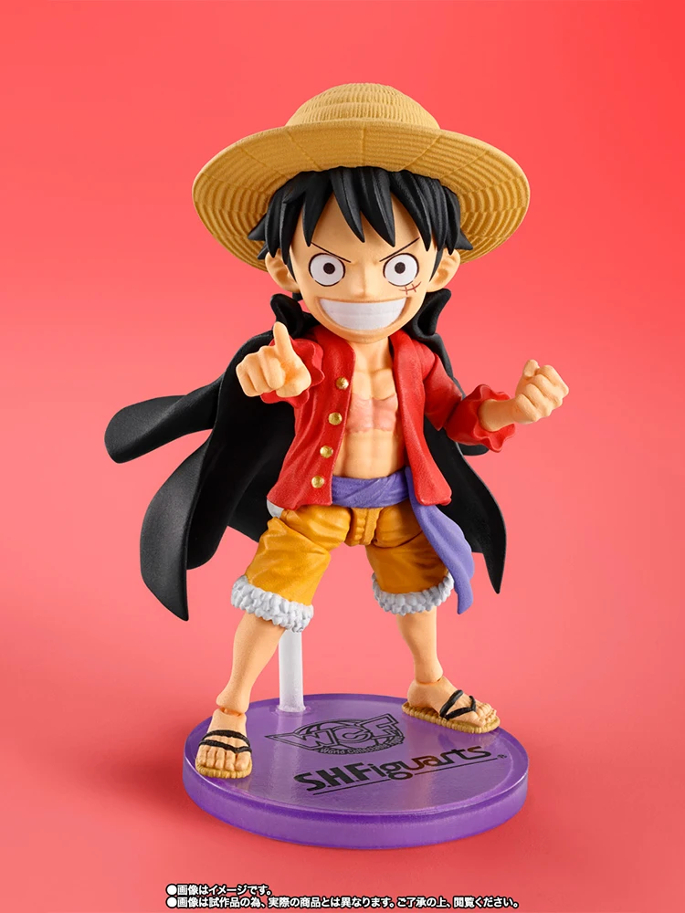 One Piece Anime Toys S.H.Figuarts Shf Wcf Monkey.D.Luffy (Tamashii Web Shop Ver.) Action Collection Figures Model Toys