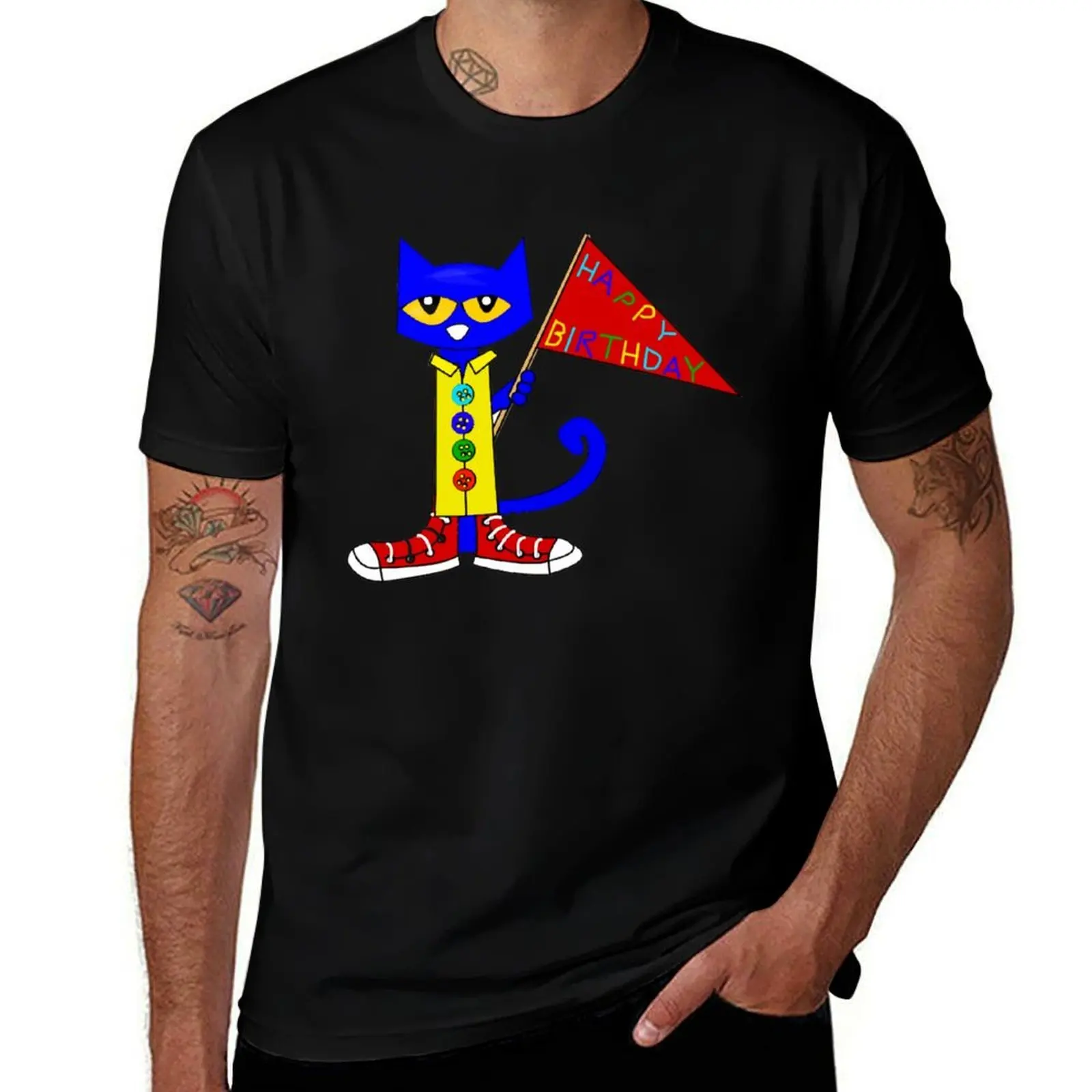 

Pete the Cat T-Shirt Fashion Casual Short Sleeve Top
