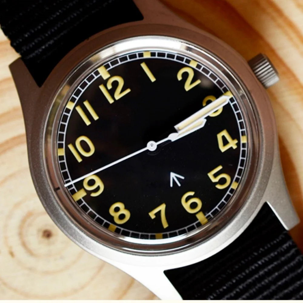 Baltany 2025 Herren-Mechanische Uhr NH35 Retro Pilot Military Luminous Edelstahl Saphirglas Wasserdicht Reloj Hombre