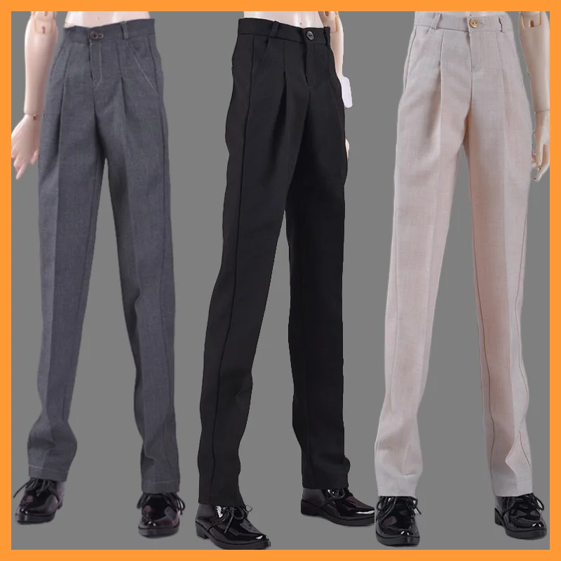 

【Only Clothes】1/3 1/4 Scale Western Suit Pants Casual Trousers Long Pants for ID75 Strong Uncle Dragon Soul 73 Big Dolls
