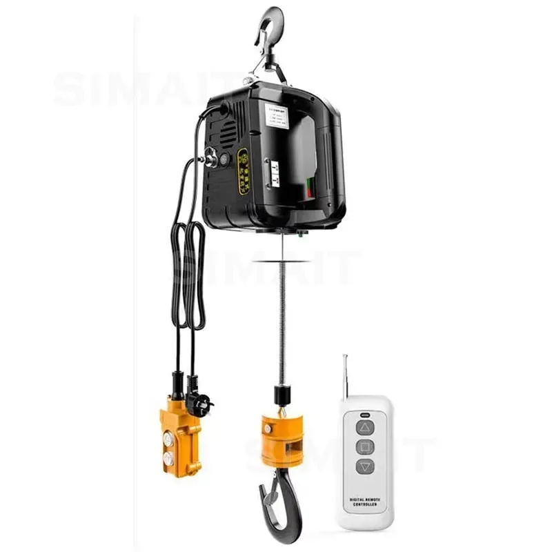 500Kg Portable Crane Electric Hoist for Cars, Home Improvement, Cargo Handling, Production Workshop Lifting