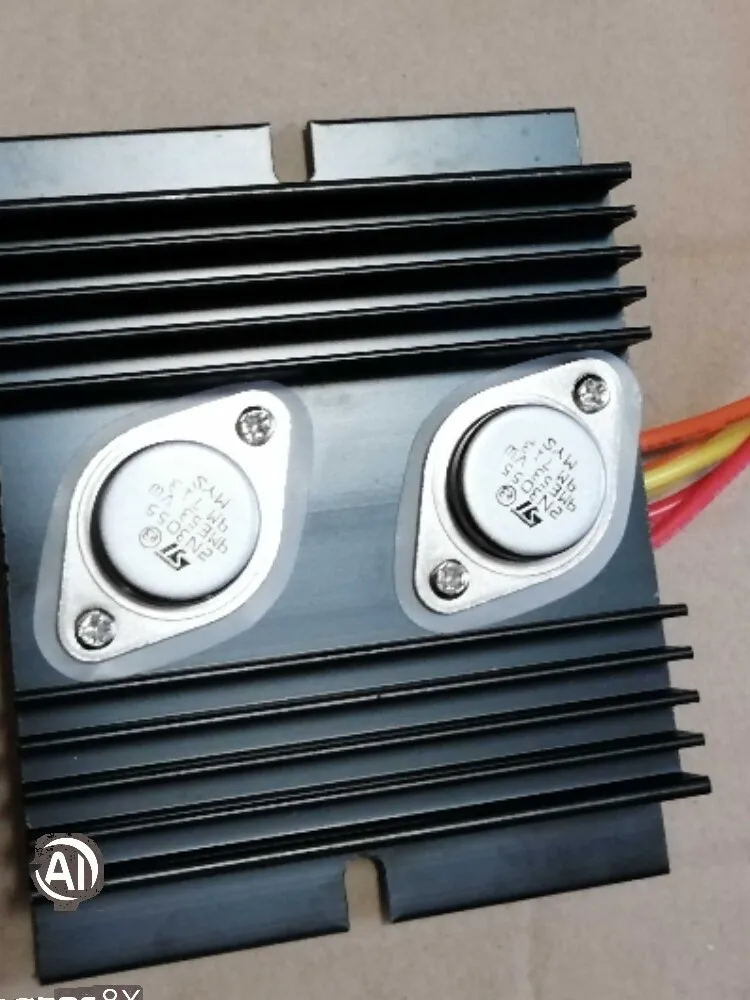 Computer pressure flow amplifier 2N3055 power tube