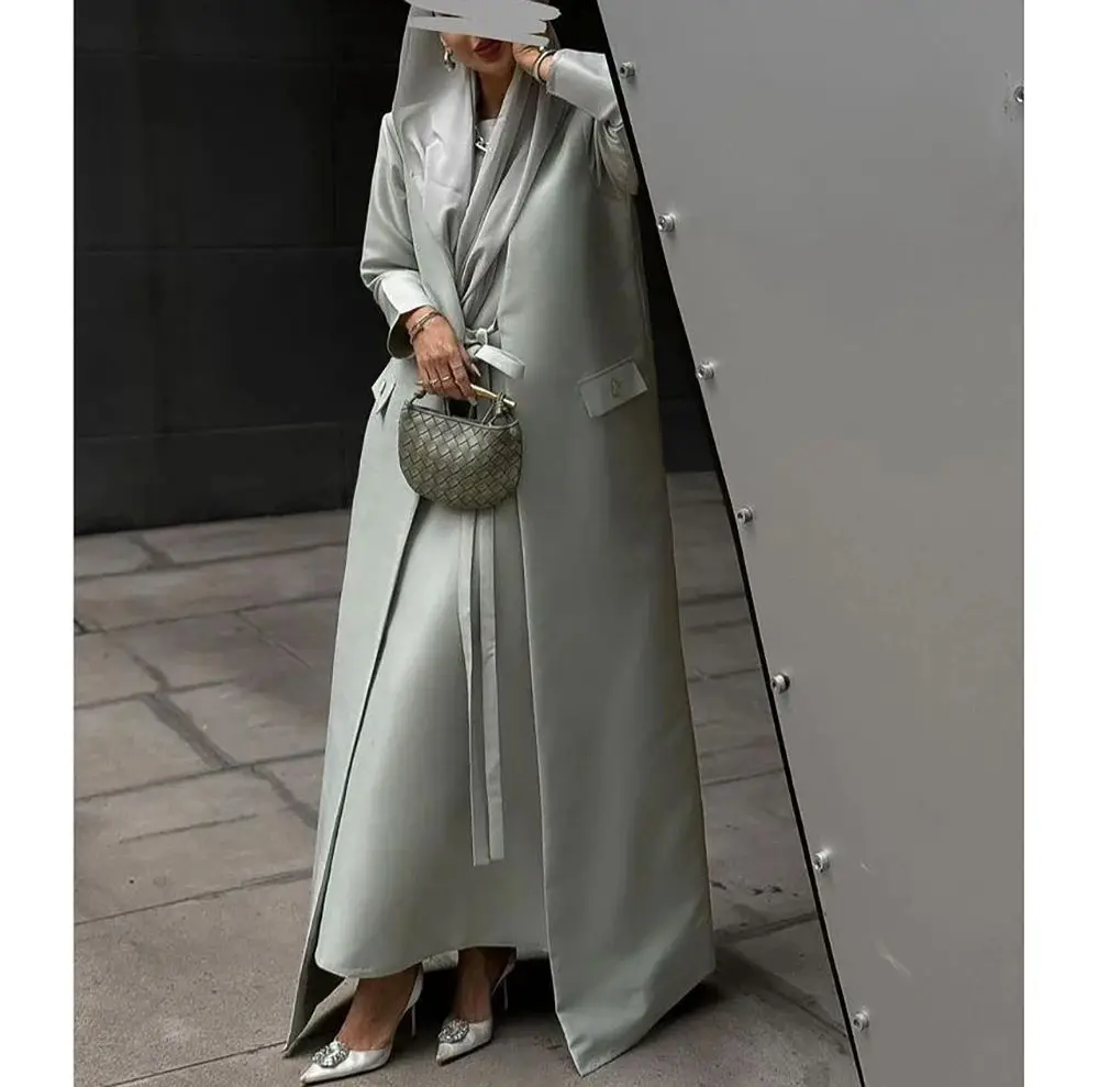 Blazer elegante para mujer, solapa alargada, única botonadura, chaqueta Formal de graduación hecha a medida, vestido de Arabia Saudita, 1 pieza