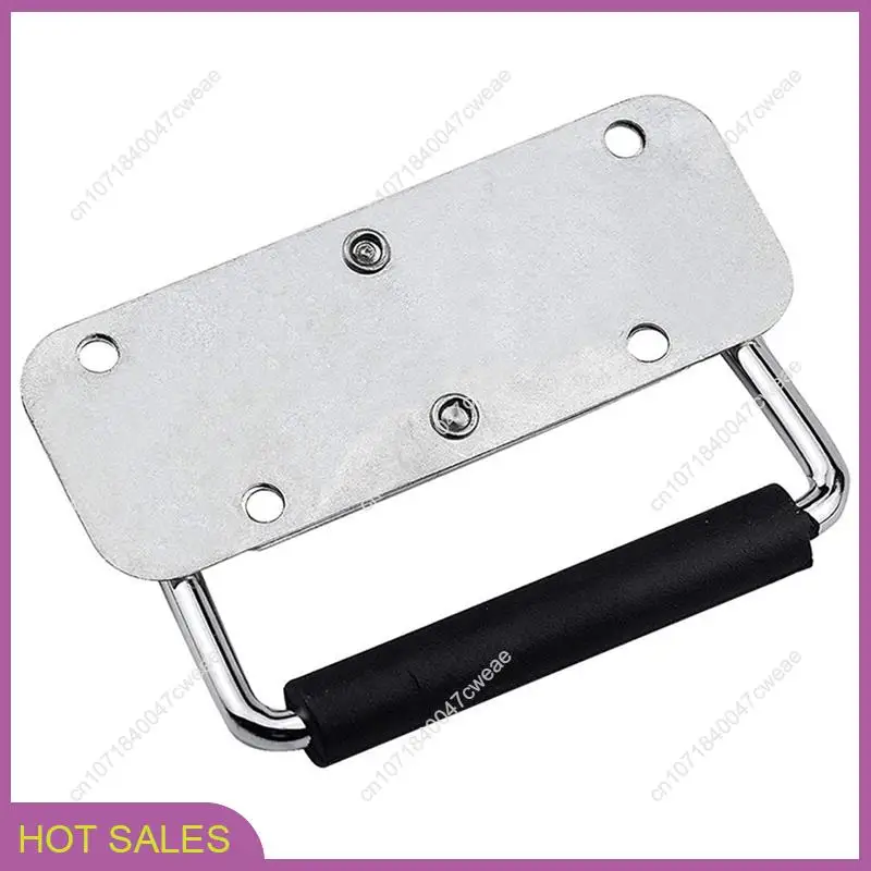 

20Pcs 304 Stainless Steel Spring Handle Prop Box Tool Aluminum Box Handle Activity Handle Folding Industrial Handle-A98U
