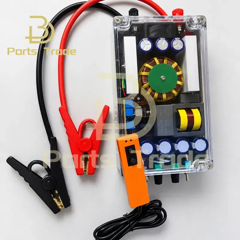 for 12V High Power Amorphous Inverter 1500 3000W Handcrafted Full Protections Transparent Acrylic Case