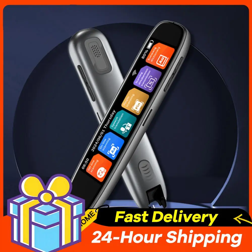 

Translation Pen 142 Languages Smart Scanner Translator Pen Intelligent Scanning Point Reading Recording Pen Online/Offline Modes