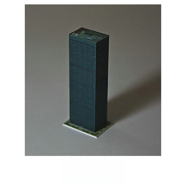 Maqueta de Papel de Edificio de Oficinas de 13 Pisos, Juguete de Ensamblaje DIY para Mayores de 14 Años, Modelo Estático de C...