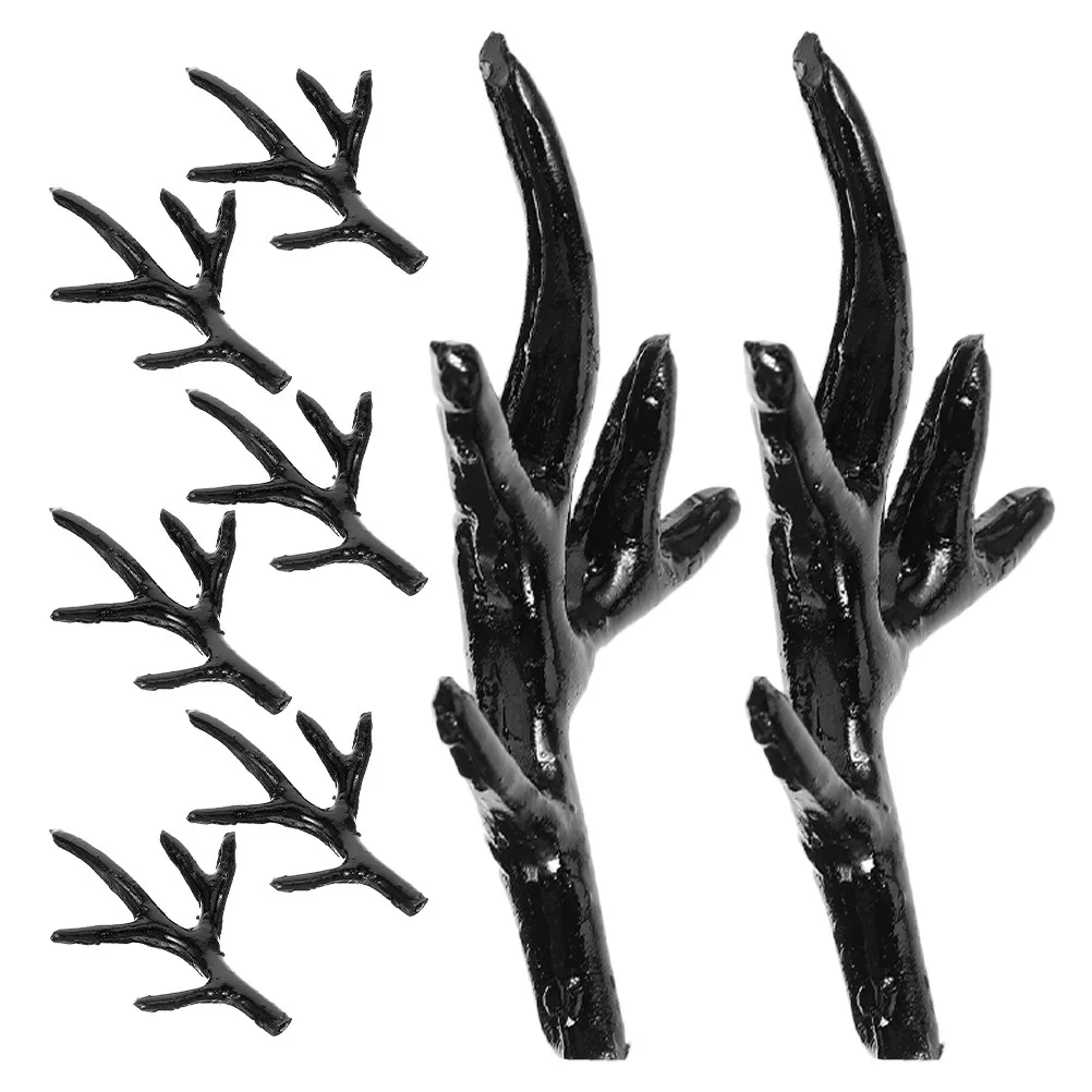 

4Pairs Antler Headbands Deer Horn Style Christmas Party Cosplay Accessory Festival Hairband Halloween Costume Decoration DIY