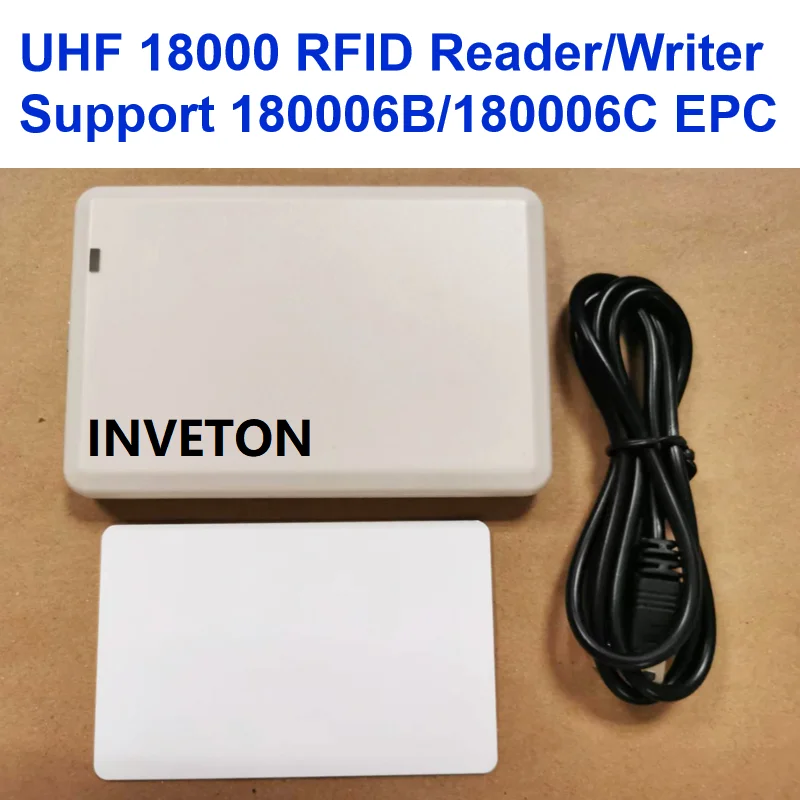 860~960Mhz Tag UHF USB ISO 18000 6C 6B RFID Card Reader writer for 18000-6C copier cloner EPC GEN2 with SDK Development