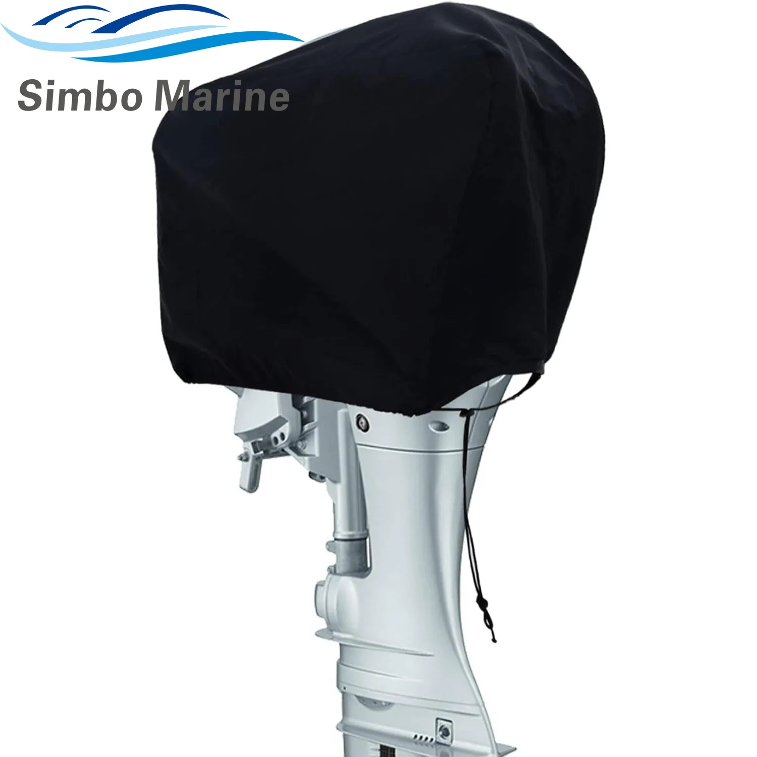 

Крышка лодочного двигателя мощностью 30-60 л.с., водонепроницаемая крышка для тяжелого подвесного двигателя высокой плотности, черная