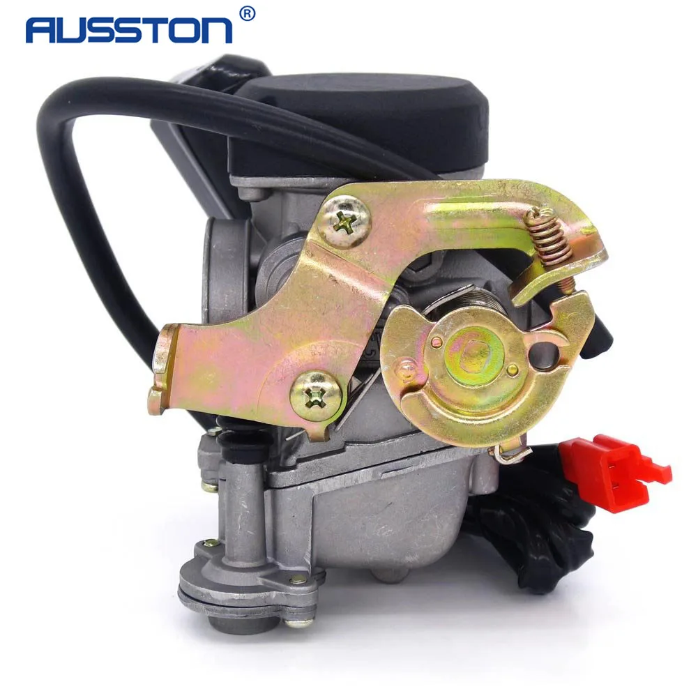 49cc Scooter Carburetor GY6 Four Stroke with Jet Upgrades Carburetor for GY6 49cc 50cc 4 Stroke Engine Electric Choke Motorcycle