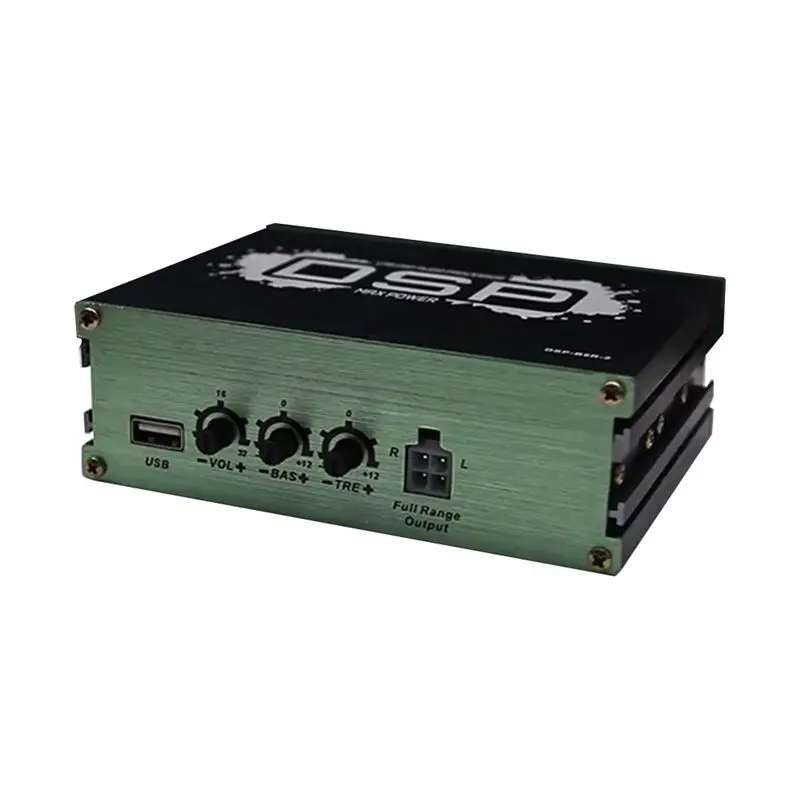 

Gift For Her DSP Digital Audio Amplifier 4 In6 Out Audio Processor Enhancement Sound Quality Effect
