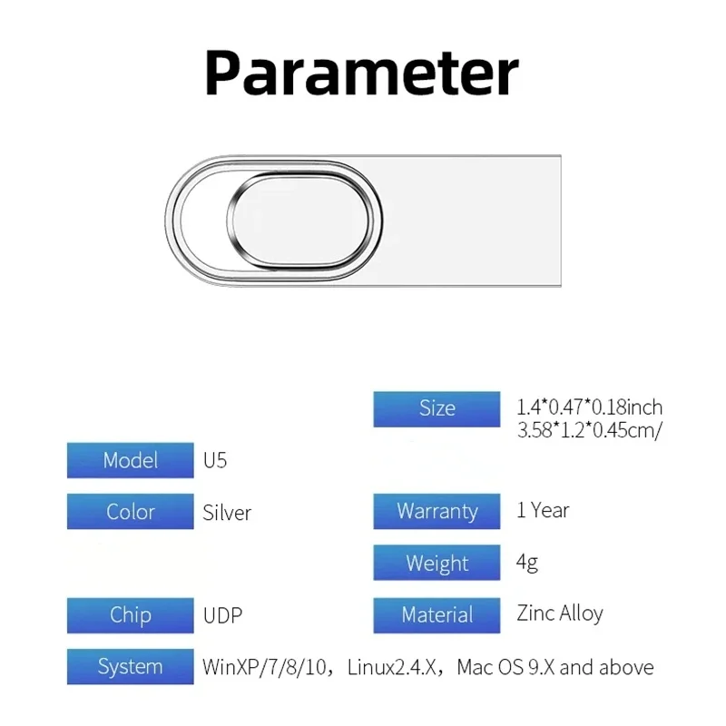 Xiaomi USB 3.2 2 تيرا بايت محرك فلاش عالي السرعة محرك القلم 1 تيرا بايت 512 جيجابايت 256 جيجابايت 128 جيجابايت مقاوم للماء تخزين الذاكرة U القرص المحمولة للكمبيوتر #5