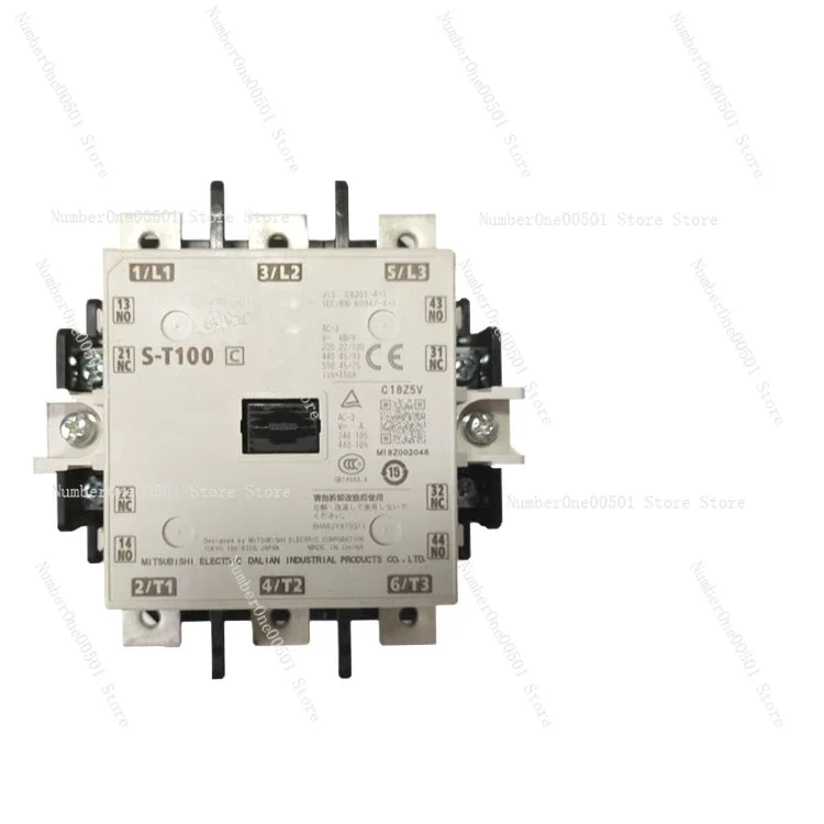 AC electromagnetic contactor S-T100 AC100V 200V DC 2A2B replaces S-N95