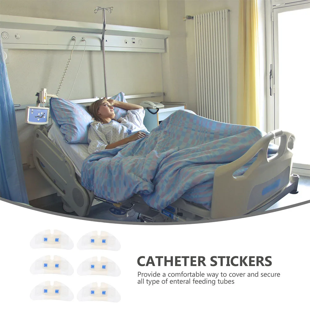 

3pcs Universal Fixing Device Leg Stickers Urine Stickers For Medical Home Use Lightweight Long Time Wear Catheter Fixation