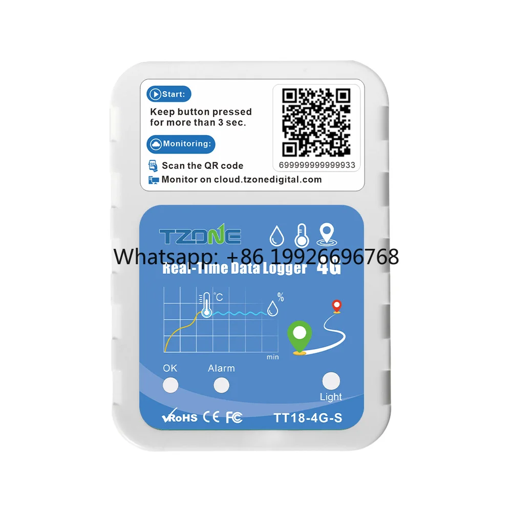 Temperature Devices TZONE Single-use Wireless Temperature Dataloggers