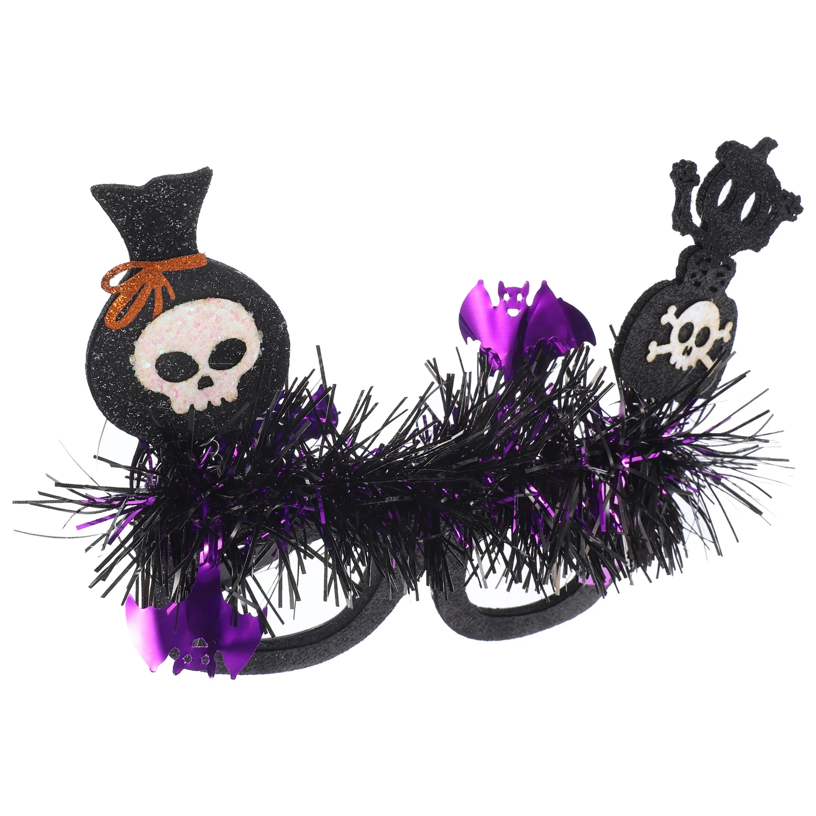 

Halloween Eyeglass Frame Felt Cloth Party Favors Kids Adults Photo Props Funny Glasses Costume Accessories Trick Treat Supplies