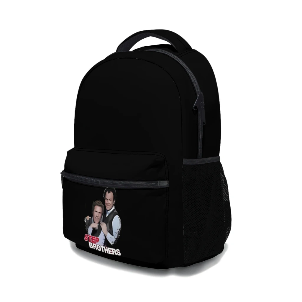 Guffaws Galore Step Brothers Sac à dos pour enfants, Hilarious Take On, Mixed Family Life, Student Backpack, Large Capacity