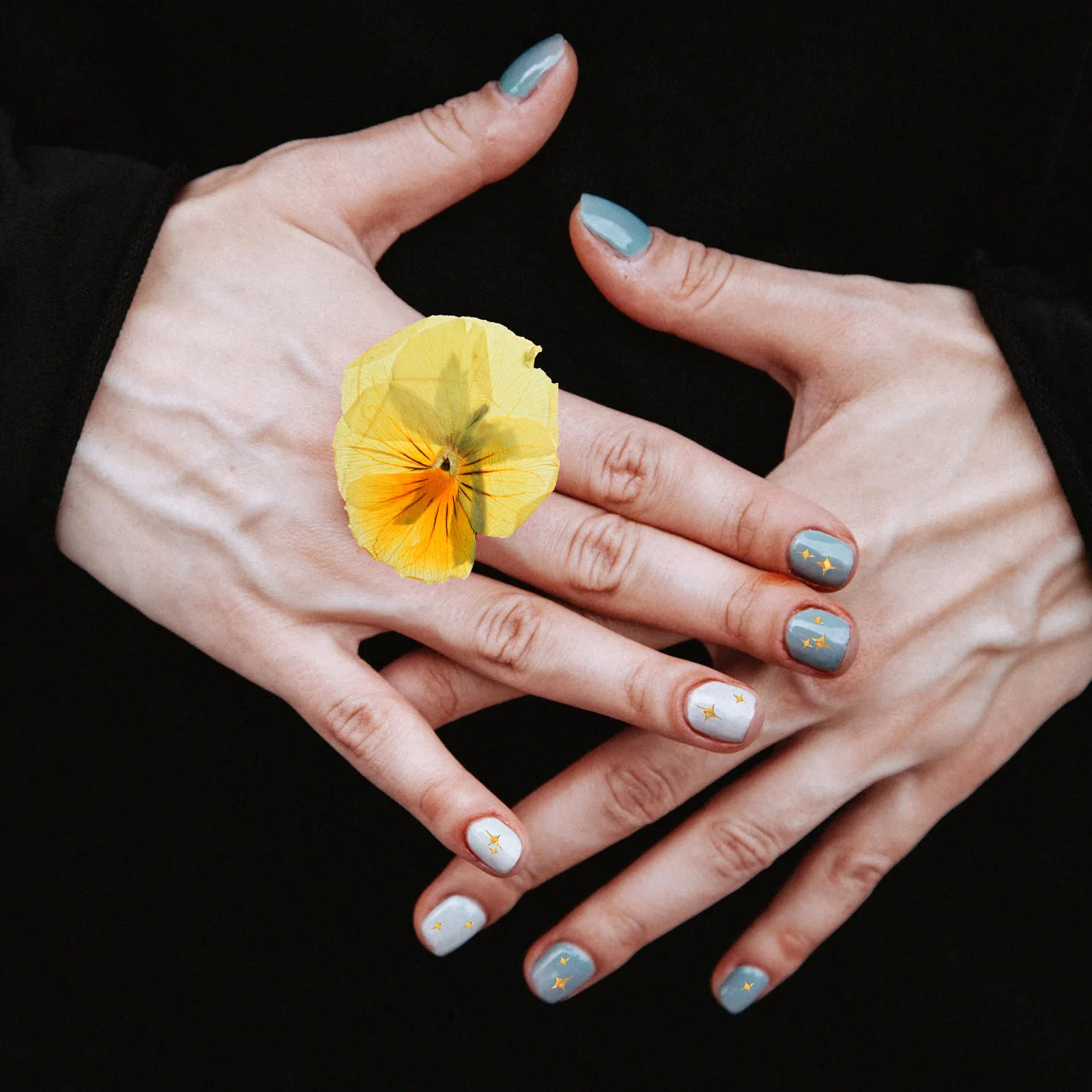 

5 Sheets Nail Art Stickers Assorted Stylish Designs for DIY Manicure Gel Polish Decoration Nail Decals for Home Salon Use