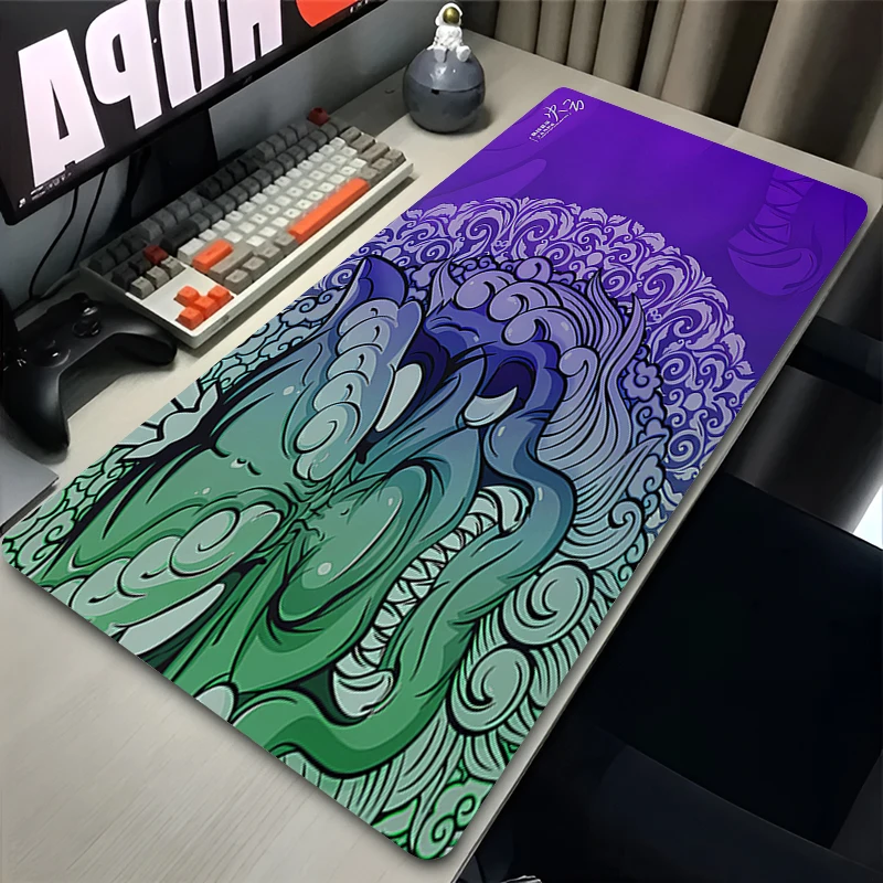 Ghost mask Mouse Pad Gamer Home Computer HD Mousepad Cool Anime Keyboard Pad Large Gaming Mouse Pad E-sports Players desk mat