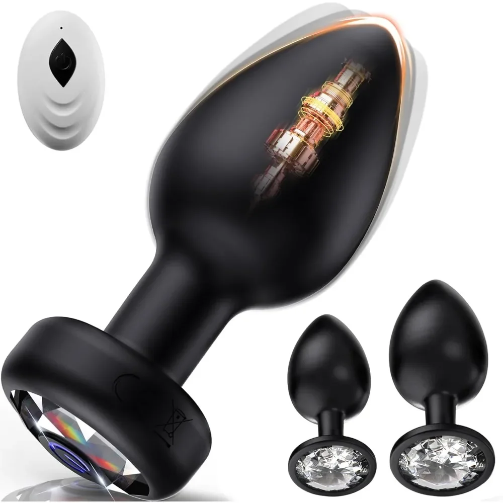 Anal Plug Vibrator für Männer Frauen Butt Plug Männer Prostata-massagegerät Weibliche Buttplug Fernbedienung Erwachsene Sex Spielzeug für Frauen Männer Homosexuell