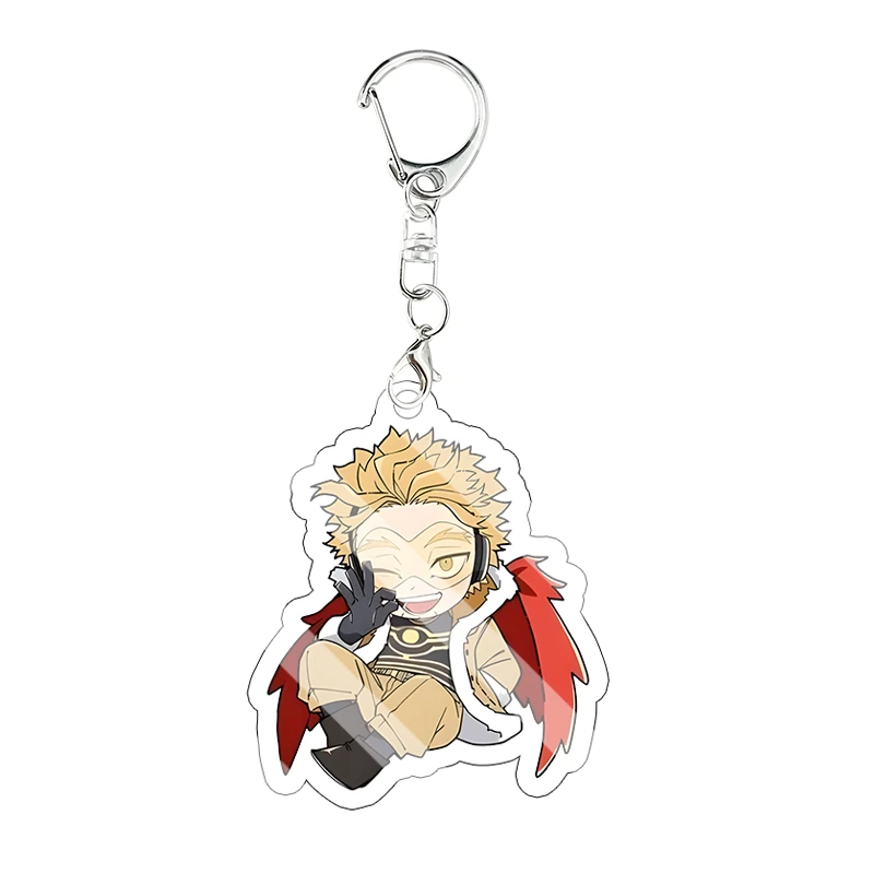 My Hero Academia Acryl-Schlüsselanhänger Niedliche Q-Version Shoto Todoroki Ochaco Uraraka Anhänger Taschencharms Anime-Deko Schlüsselring Geschenk – Detail 15