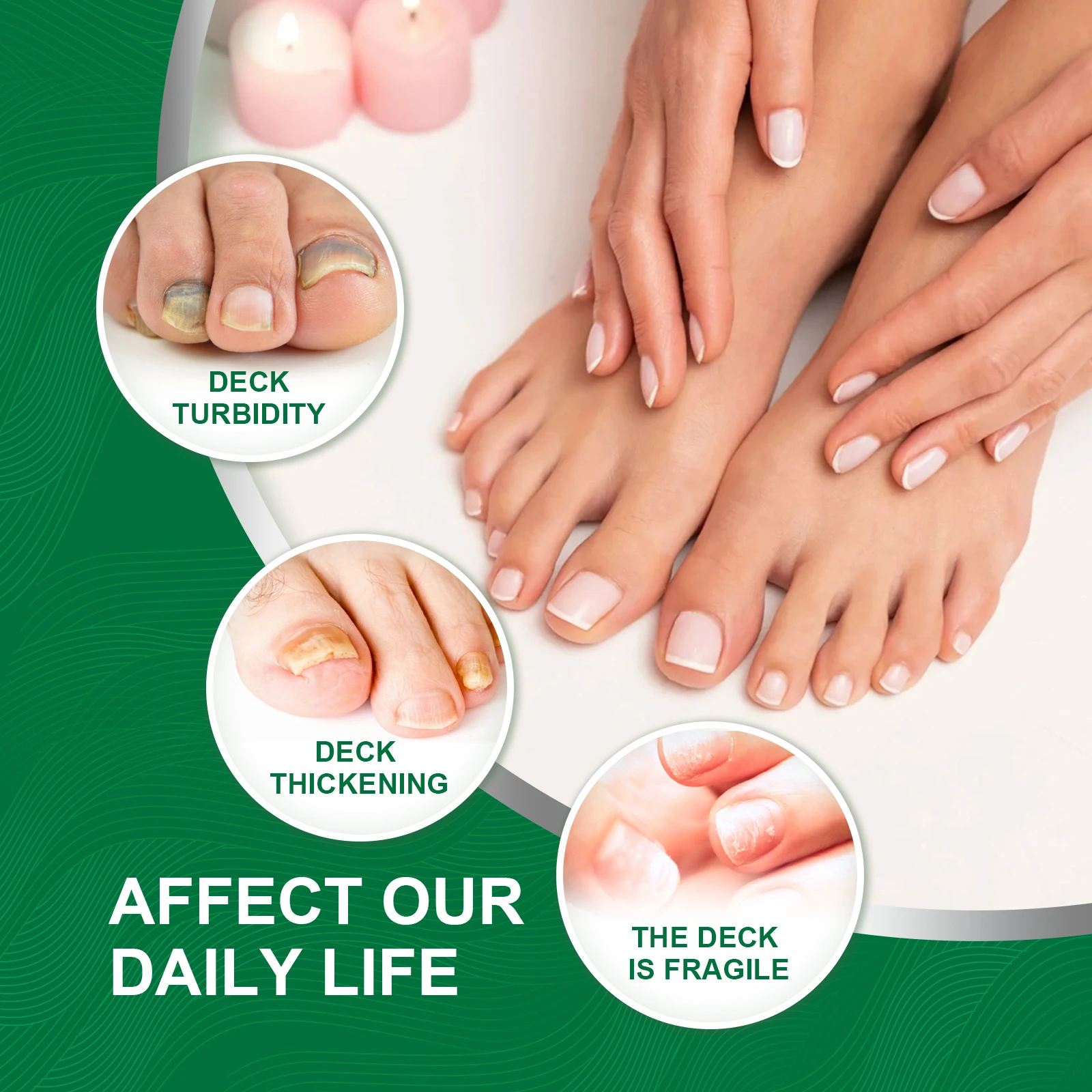 Nail Treatment & Strengthener Healthy Nail Formula Protective Reinforces Defends Extra Stong Repair Solution for Toenail & Nail