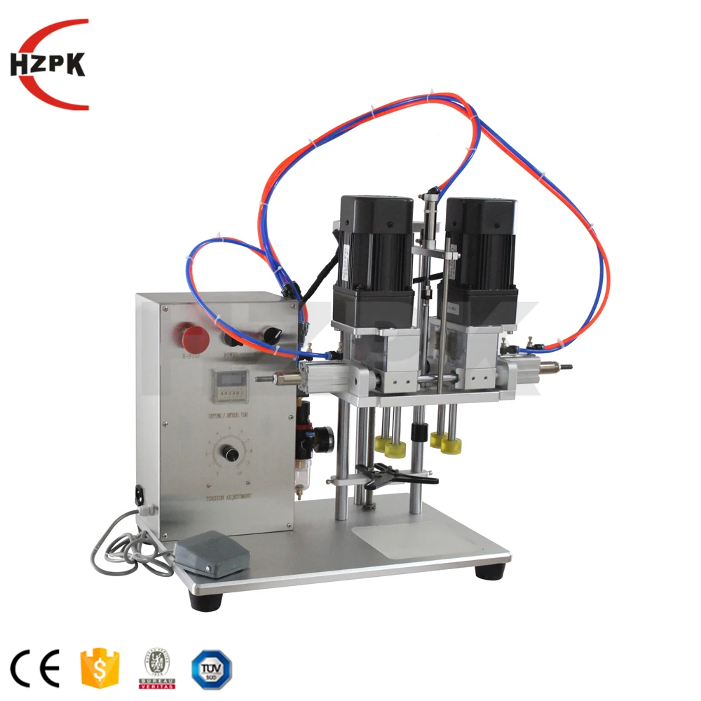 small auto desk type capping machine, screw capping sealing machine price